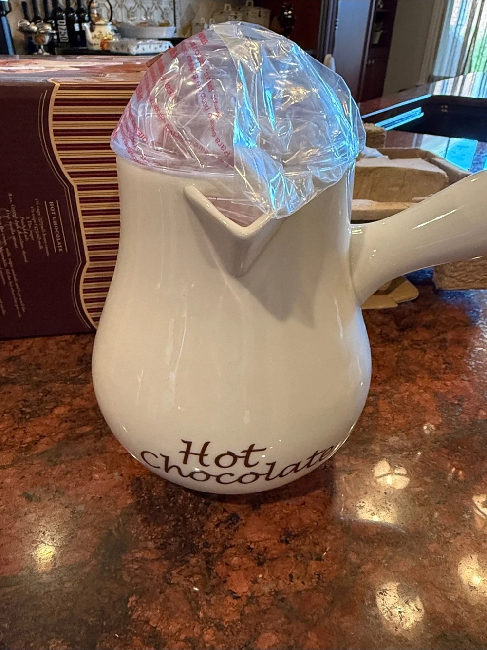 Williams Sonoma NIB Hot Chocolate Pot
